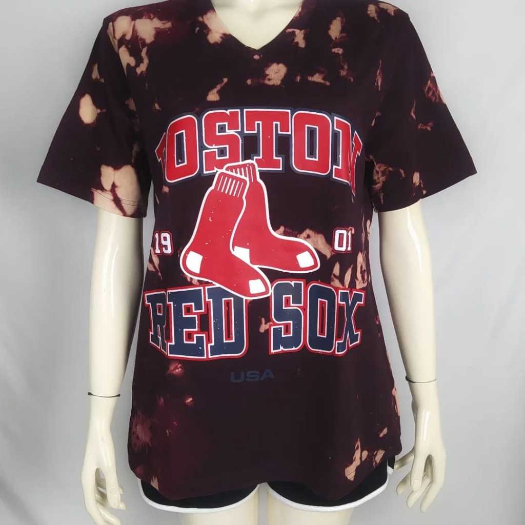 Tshirt MLB Red Sox | Kaos MLB Red Sox Premium Quality