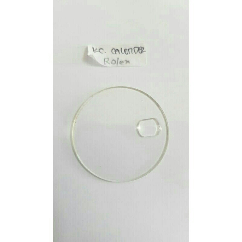 kaca jam tangan rolex plus kaca pembesar