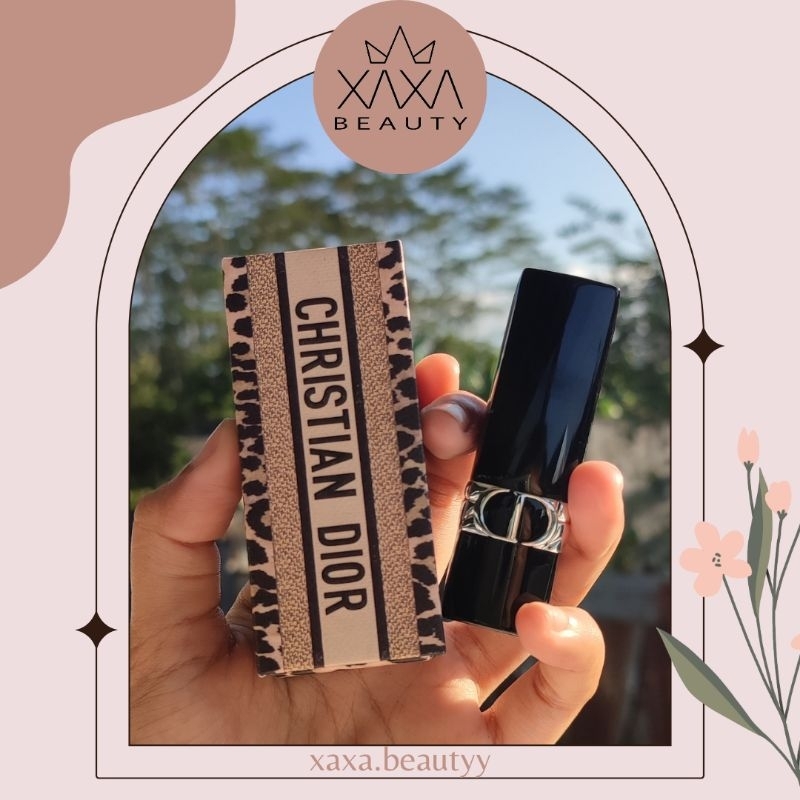 [FREE COLLAGEN DRINK 50GR] DIOR MITZAH LIMITED EDITION LEOPARD Lipstick Case