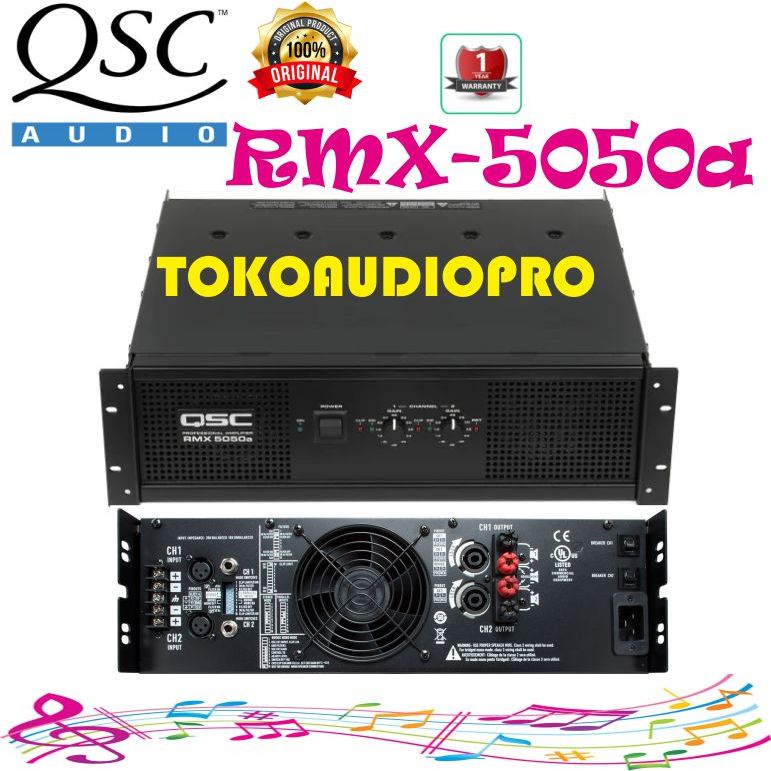 Power QSC RMX 5050a Power Amplifier qsc rmx5050 Original