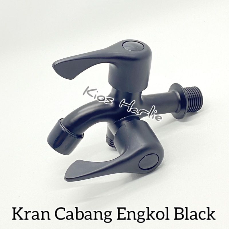 Kran cabang, kran air, keran air, kran cabang hitam, kran cabang chrome