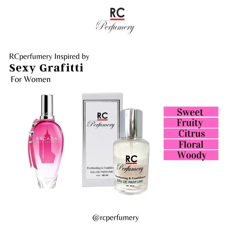 RC PERFUMERY Premium Escada Sexy Graffiti - Inspired Parfume For Women