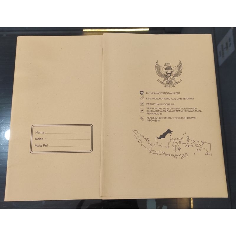 

Sampul buku 10 lembar