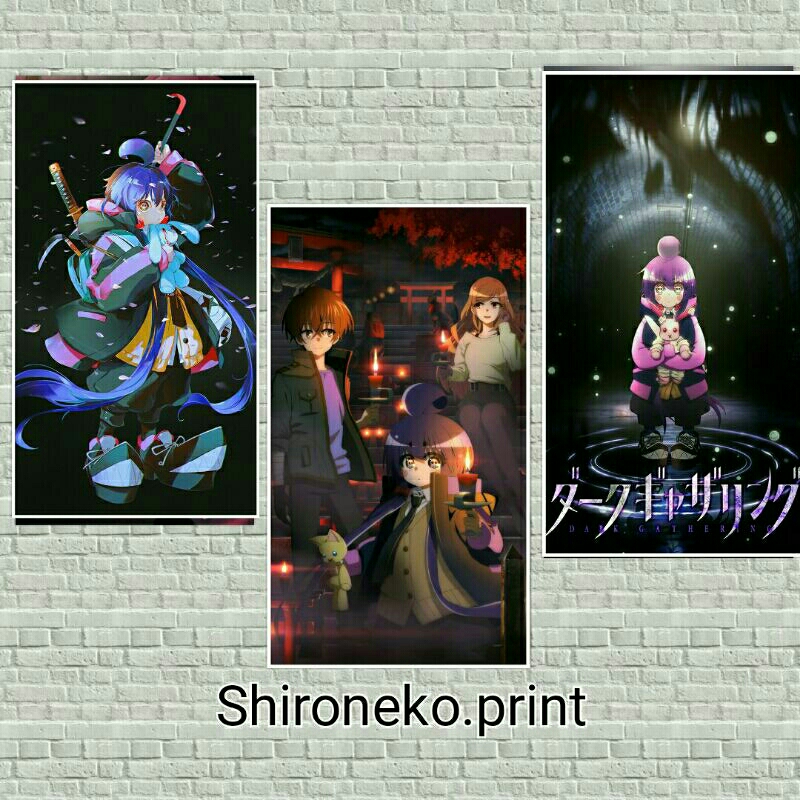 Poster anime Dark Gathering | Yayoi chan hiasan kamar