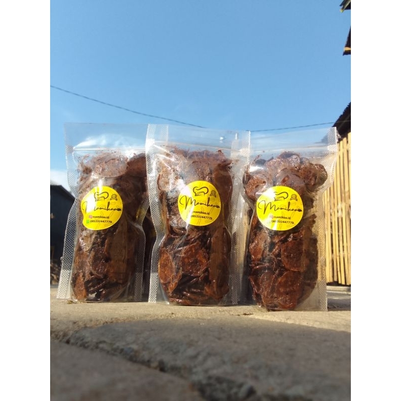 Paket Usaha 10 bks Kripik Pisang Coklat / Kripik Pisang Coklat / Kripik Pisang / Mamikaa