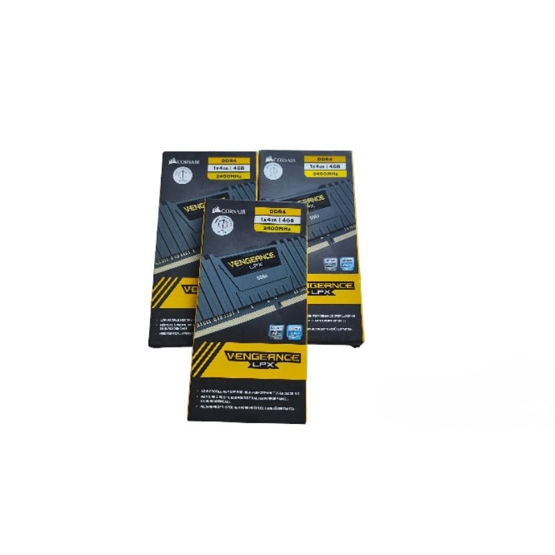 MEMORY RAM 4GB / 8GB DDR4 DIMM CORSAIR VENGEANCE