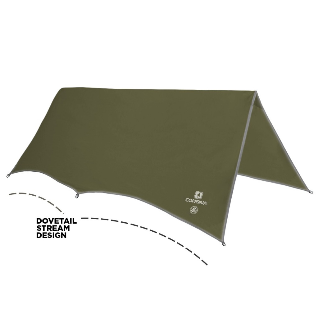 FLY SHEET CONSINA - 3 x 4 M - 2 X 3 M - 4X3 Meter FLYSHEET