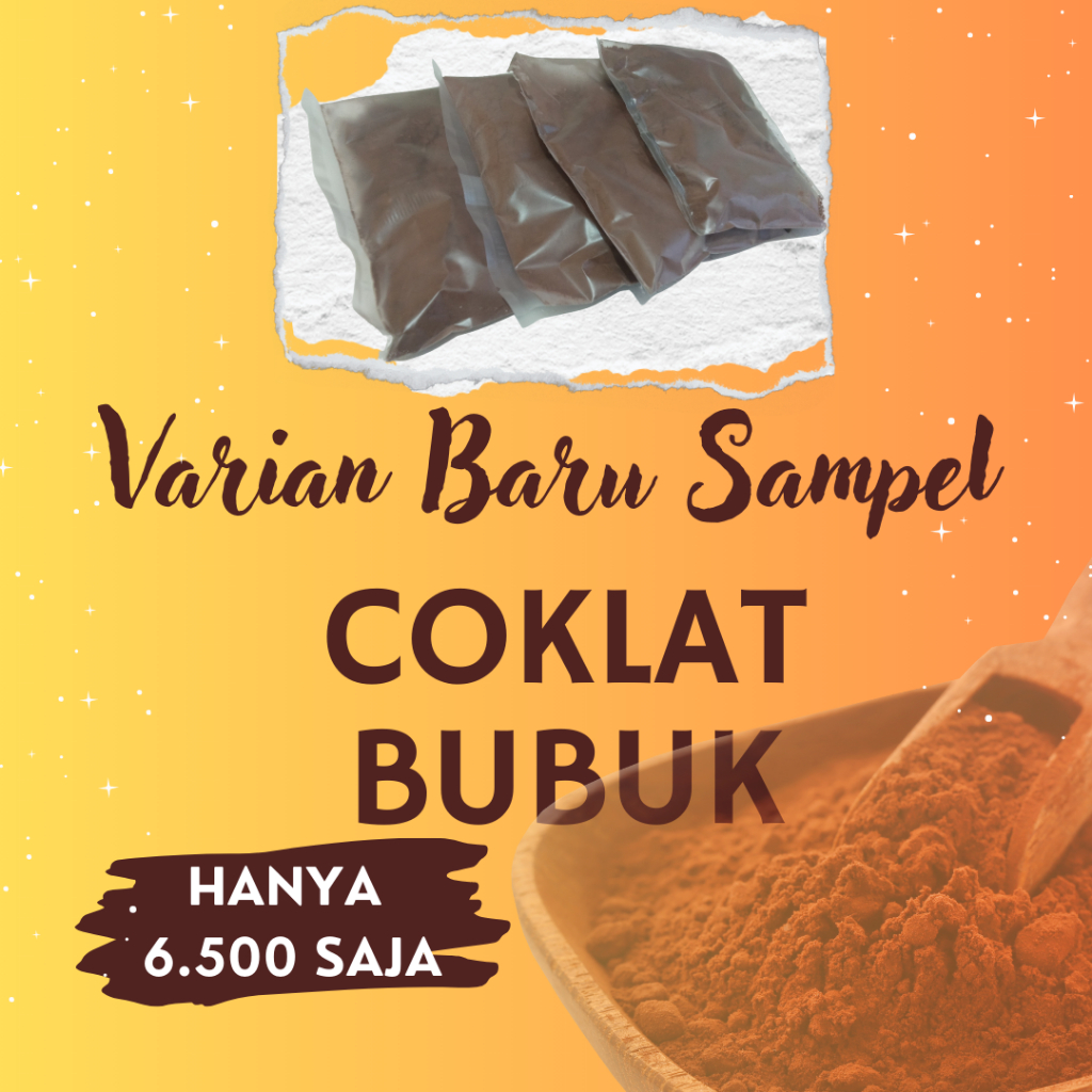 

Coklat Bubuk Saset 50g Lereng Semeru (Sampel)