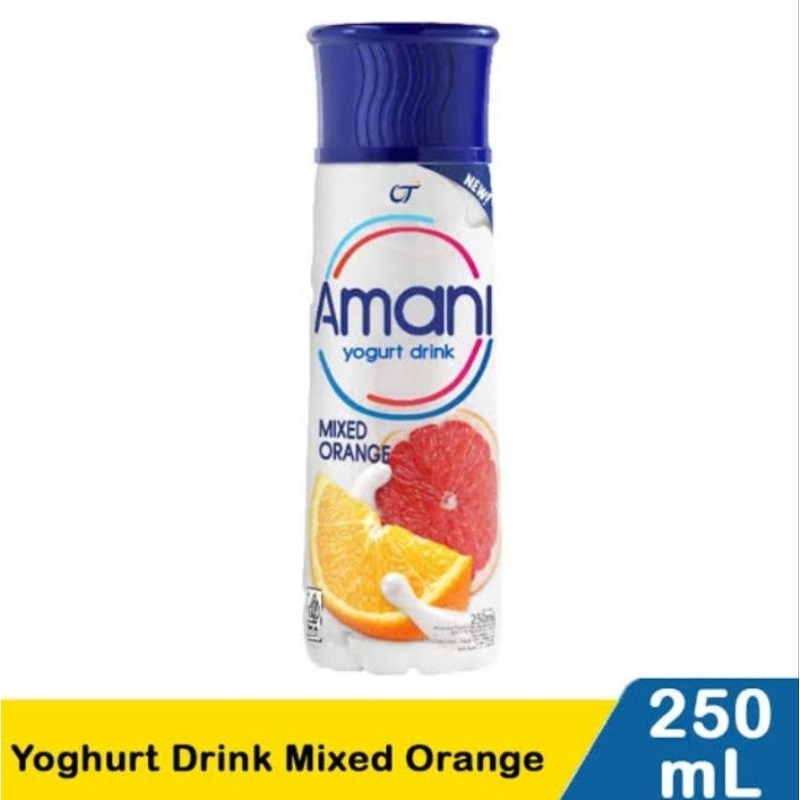 

yogurt drink amani mixed orange 250ml