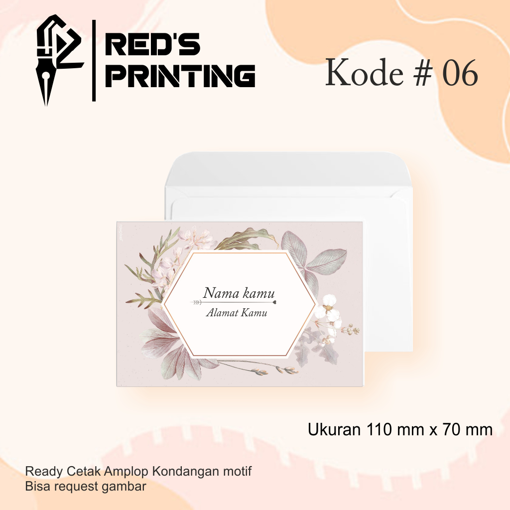 

Amplop Kondangan Aesthetic Kode # 06-10 Bisa Custom gambar sendiri