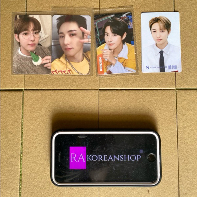 [READY] RENJUN NCT DREAM PHOTOCARD OFFICIAL pink christmas mecima tostos somethinc