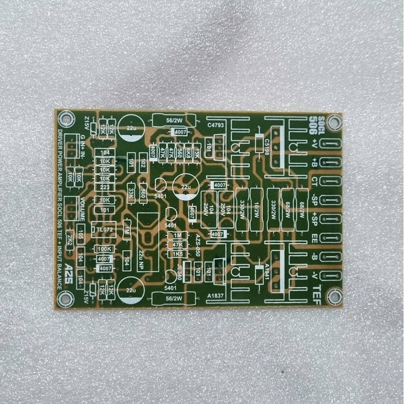 PCB Driver SOCL 506 TEF Input Balance AZS