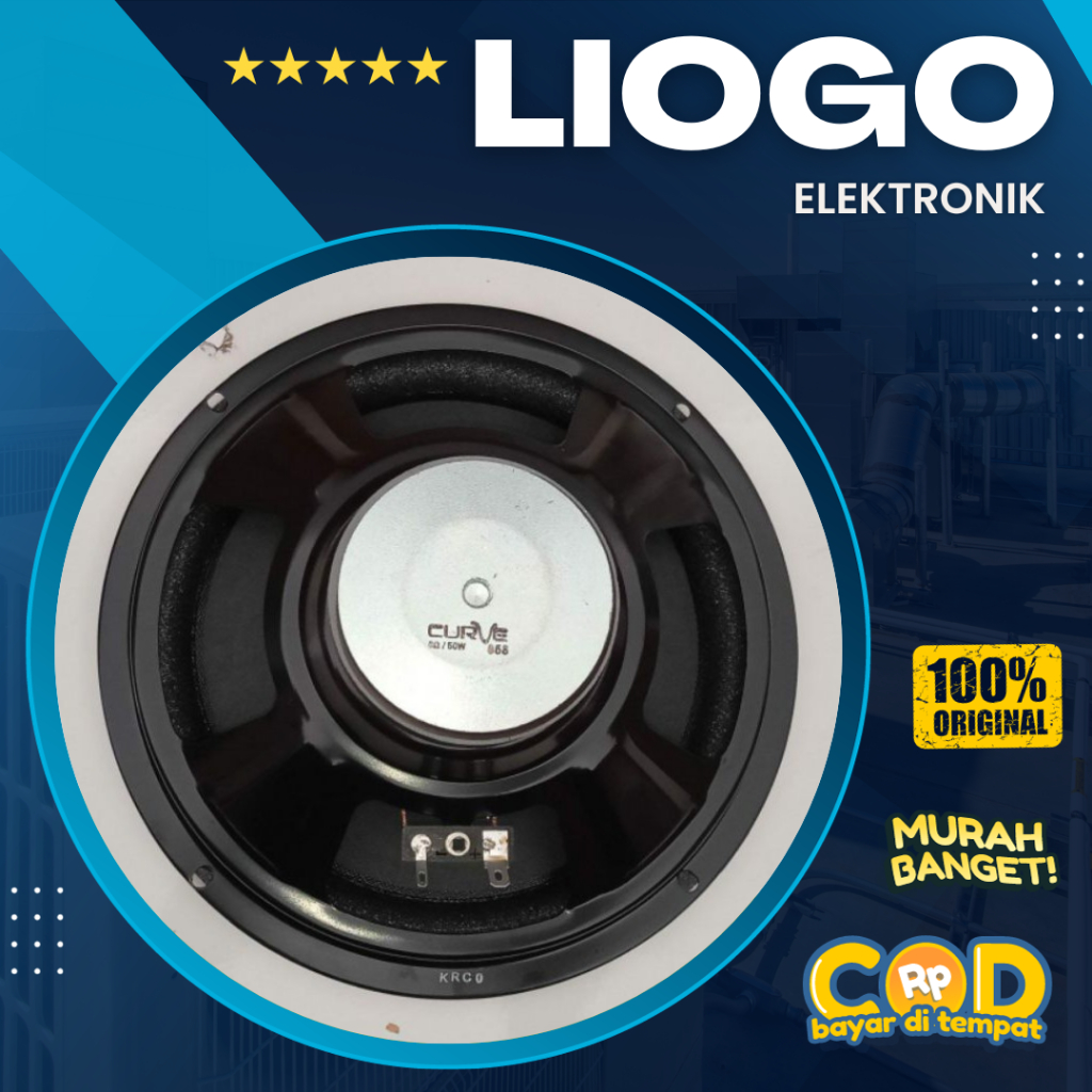 Speaker Curve 8 Inch Curve 858 Curve Woofer 8 Inch 858