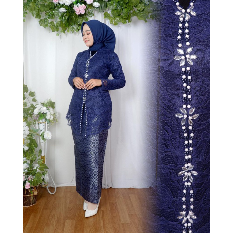 Ghazza Collection - Kebaya Payet Modern / Kebaya Hitam / Kebaya Putih / Kebaya Brokat Modern / Kebay