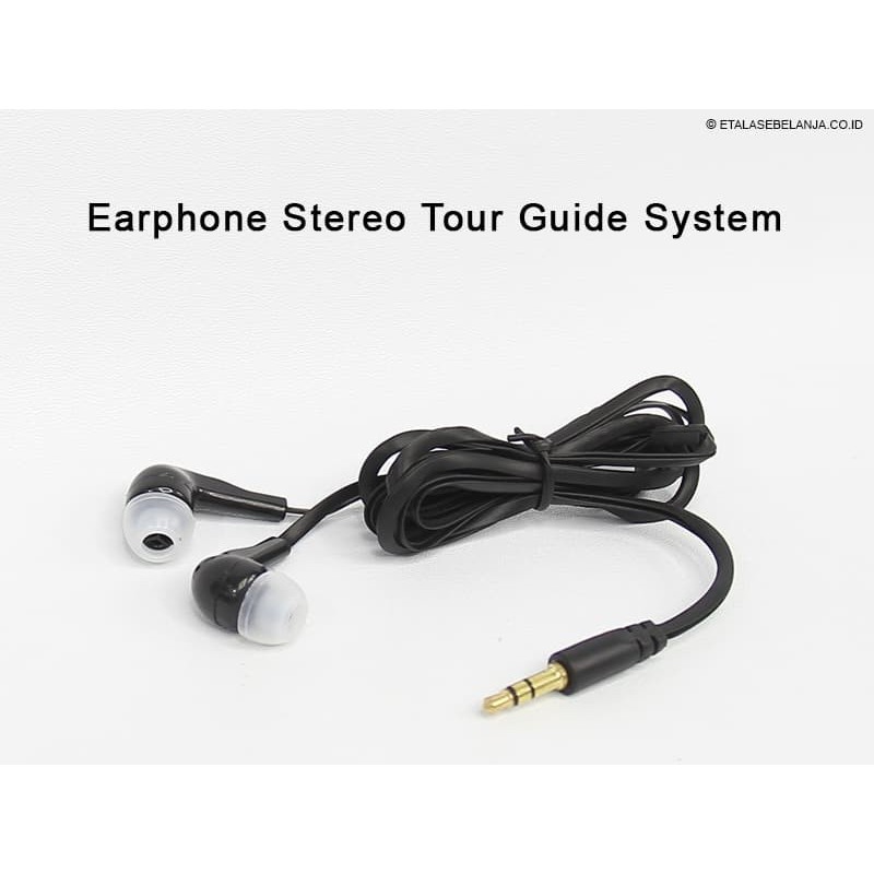 EARPHONE STEREO TOUR GUIDE SYSTEM - PROMICK TGS - SERIES