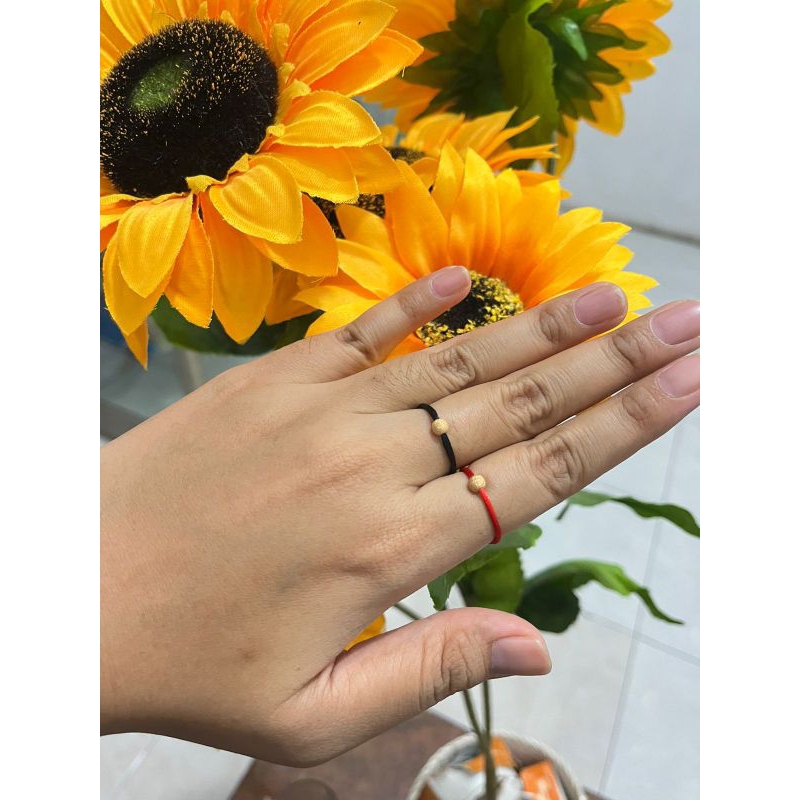 Cincin Tali bulatan satin 0,10gram semar nusantara