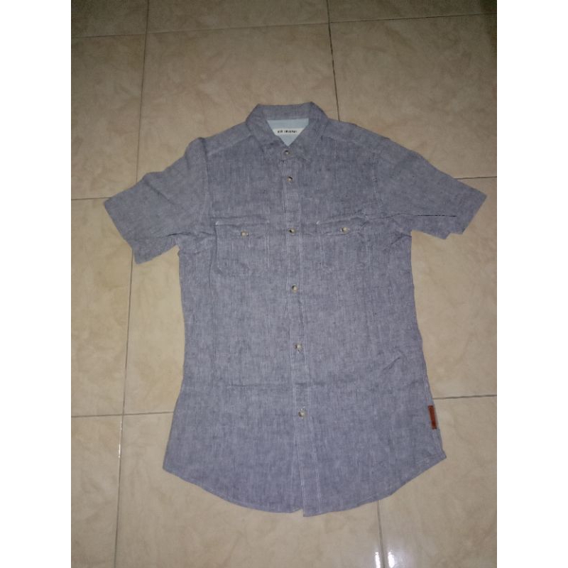 kemeja Ben Sherman biru