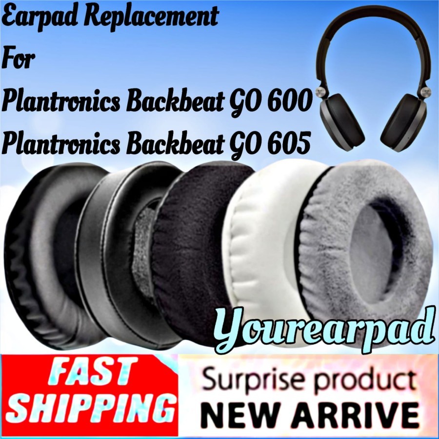 Bantalan Earpads Earpad Foam Plantronics Backbeat GO 600 605 GO600 GO605
