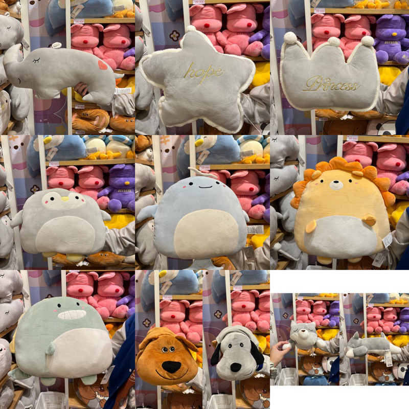 BONEKA MINISO SALE BADAK LION DINO PAUS PENGIUN STAR CROWN