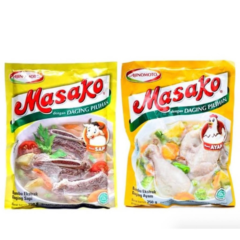 

Kaldu Bubuk MASAKO rasa Ayam/ Sapi 250gr