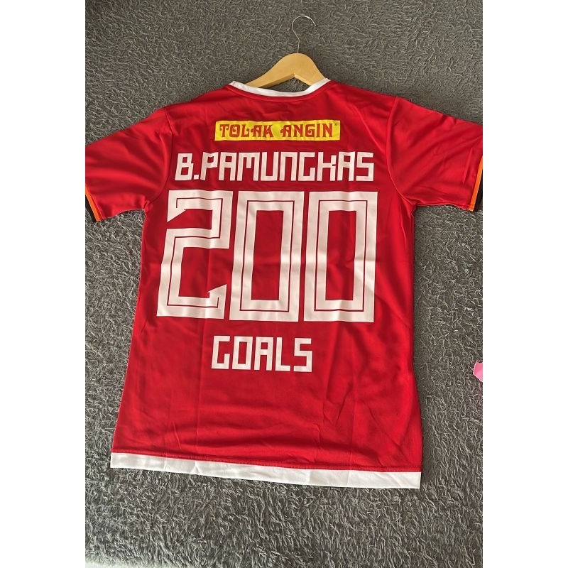 Jersey Specs Persija Jakarta spesial Bambang Pamungkas 200 Gol