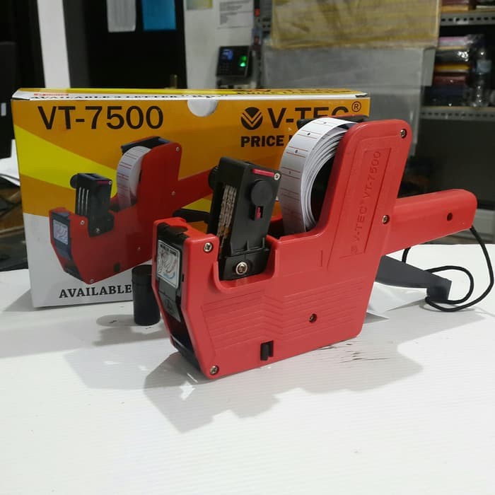 

V Tec mesin label harga VT 7500