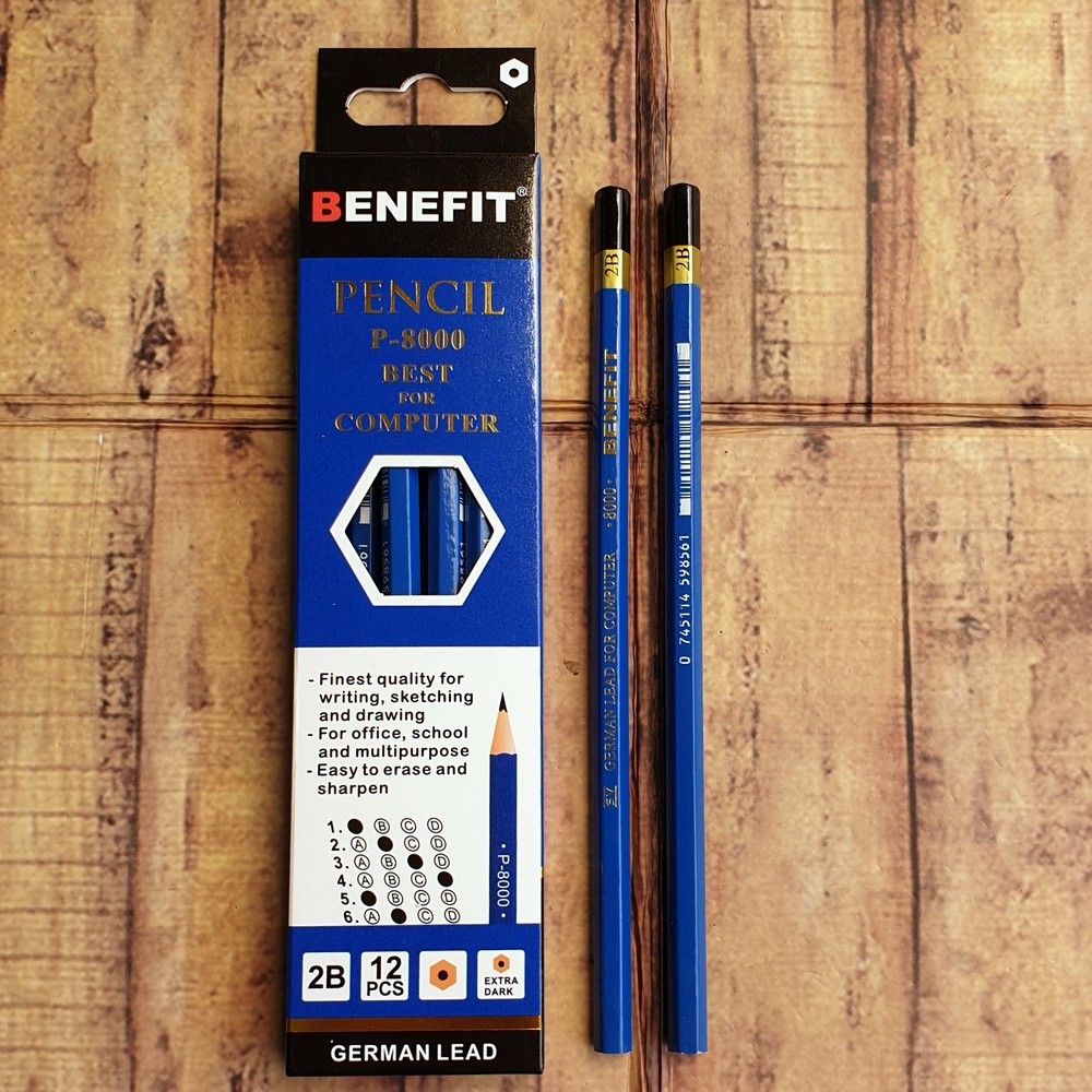 

Pensil - Pencil Benefit P-8000 - Pencil 2B for computer
