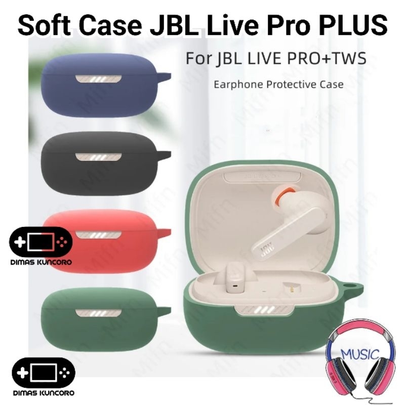 Soft Case JBL Live Pro PLUS silicone silicon tws bumper casing pro+
