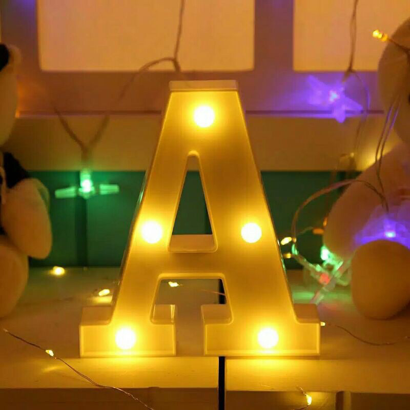 Lampu Huruf LED - Huruf A