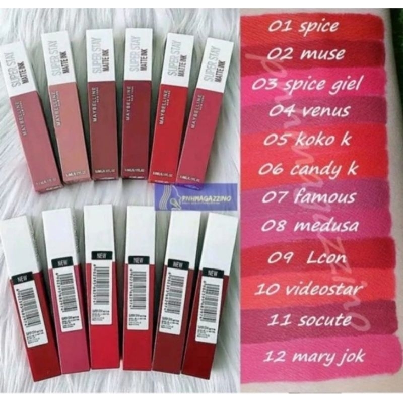 maybelline lip matte stay