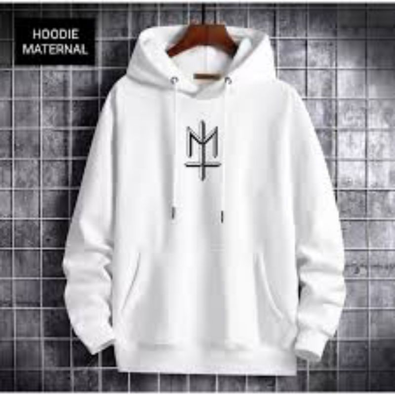 TERMURAH  COD Jaket sweater hoodie pria distro logo maternal  / hodie ukuran jumbo M-XXL
