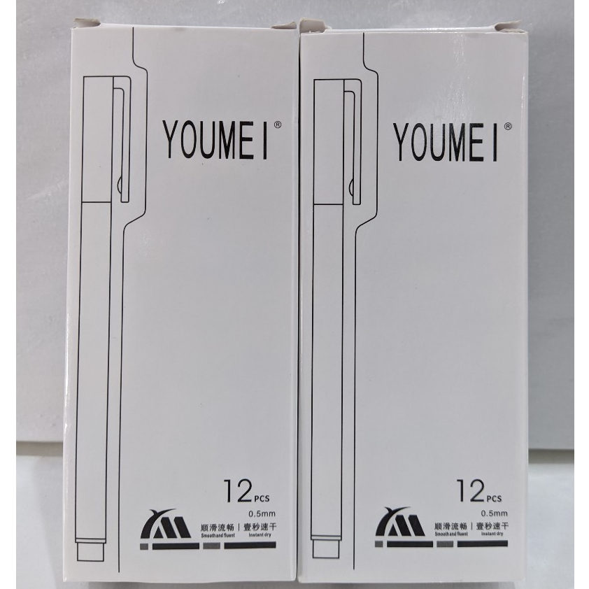 

BOLPEN GEL YOUMEI G101 TRANSPARAN