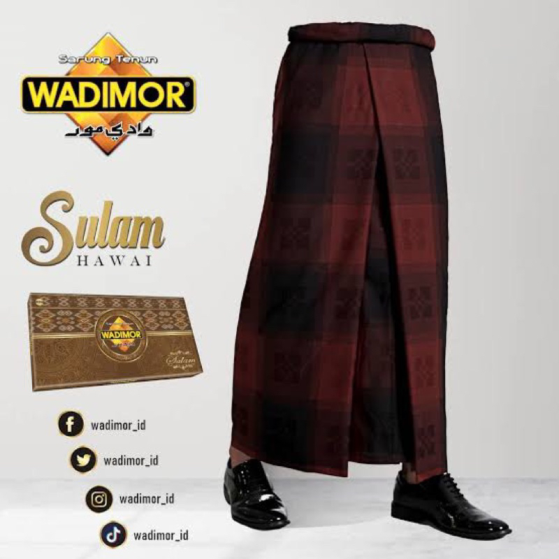 sarung wadimor motif sulam hawai / grosir sarung wadimor termurah / grosir sarung thr