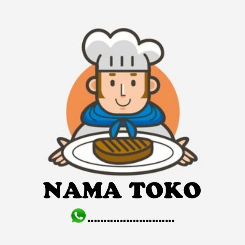 

(Minimal order 100 pcs) STIKER PRODUK KEMASAN CEMILAN bisa custom tulisan