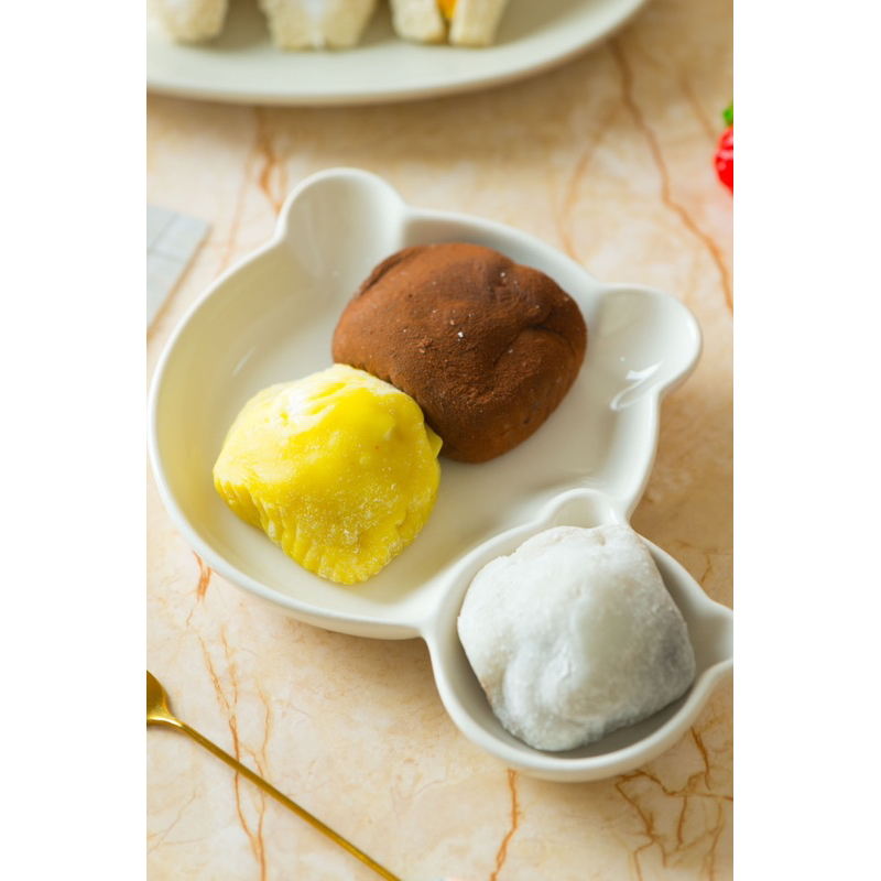 

Daifuku Mochi ichigo, creamy manggo, choco truffle