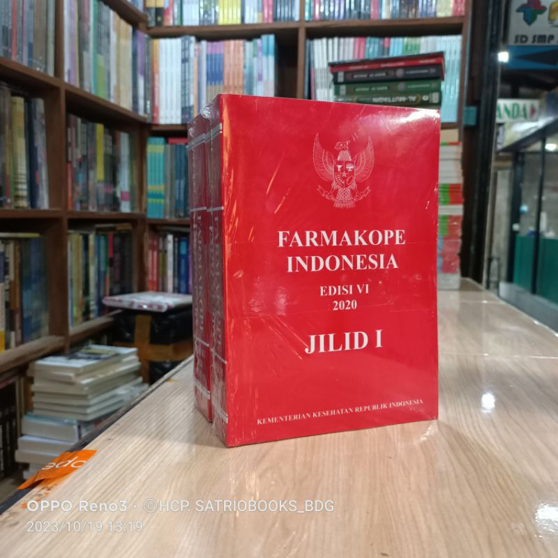 FARMAKOPE INDONESIA EDISI 6 JILD  1 & 2. FARMAKOPE EDISI VI TAHUN 2020.