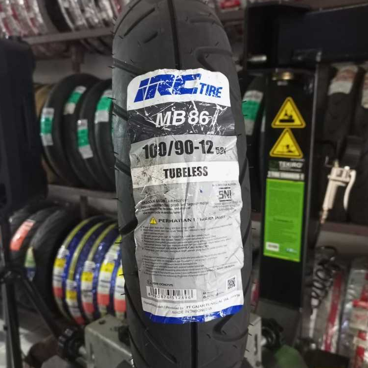 Ban IRC MB86 100/90-12 TUBELESS Untuk Motor scoopy Donat cocok untuk harian