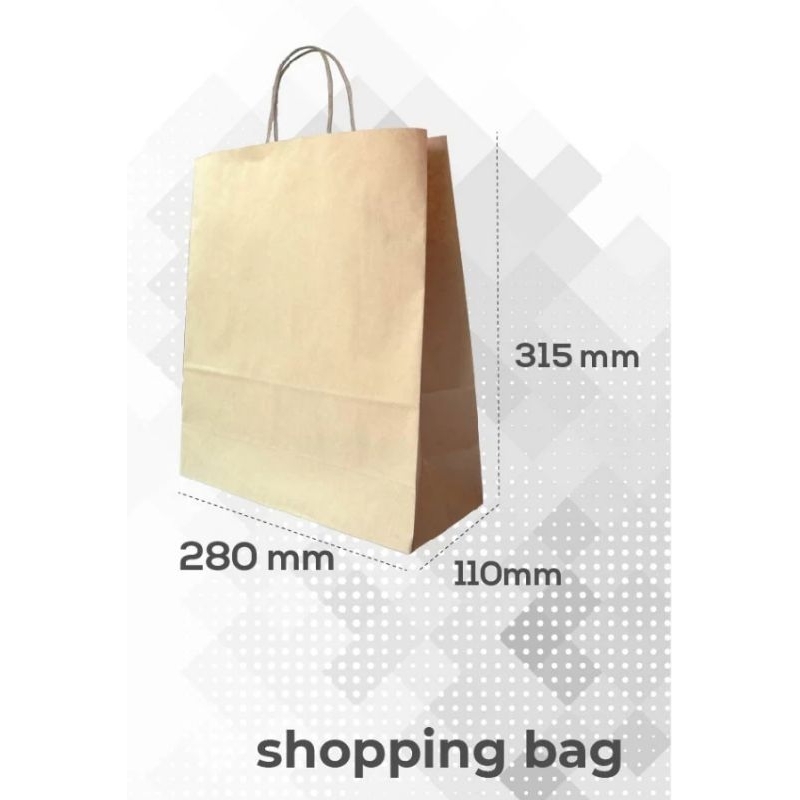 

Paper Bag / shopping bag 28x11x31.5cm