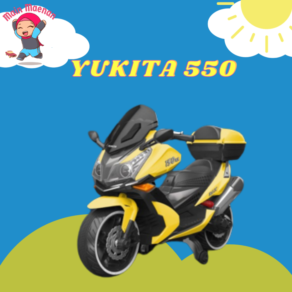 Mainan MOTOR AKI RCX YUKITA 550