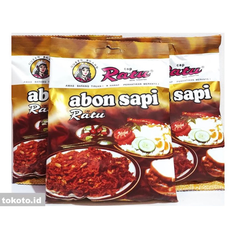 

Abon Sapi Cap Ratu Siap Saji 100 Gram