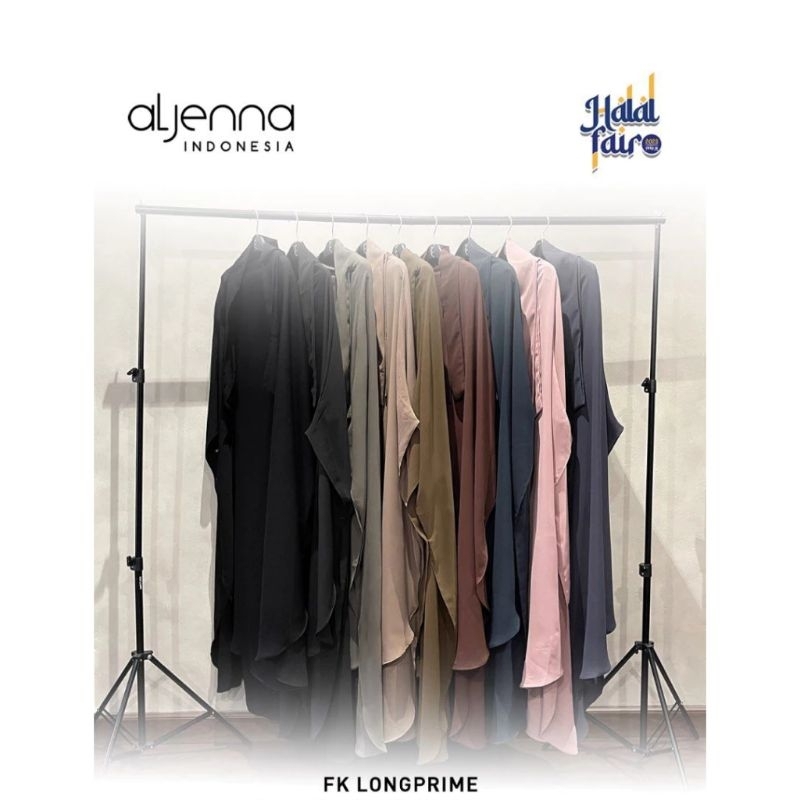 FK Long Prime Aljenna Charcoal Bahan Nabeen