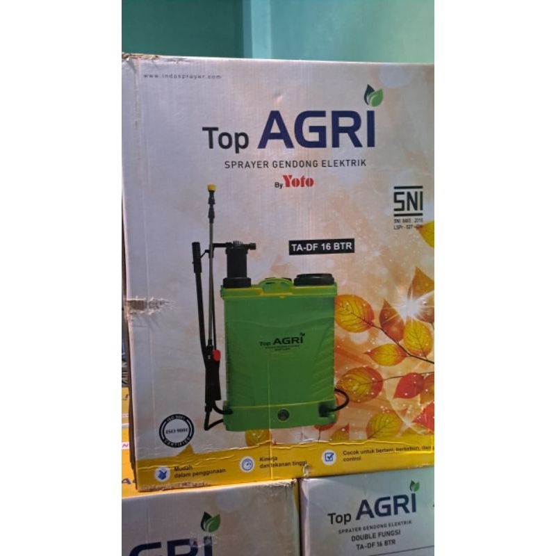 SPRAYER GENDONG ELEKTRIK TOP AGRI 16 LITER