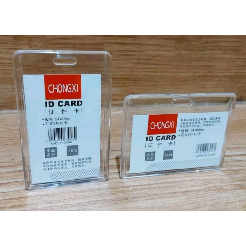 

Tempat ID Card Transparan ID Card Akrilik