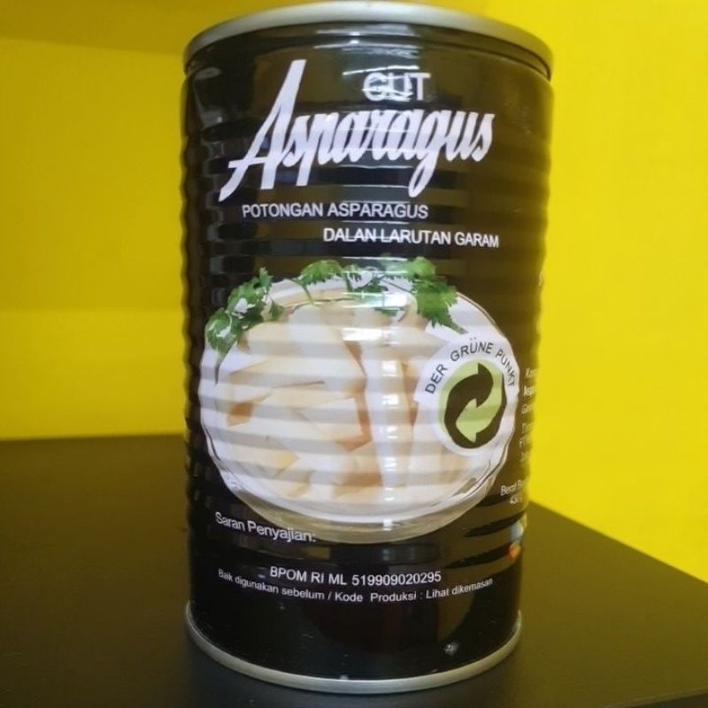 

Cut Asparagus dalam larutan garam 430g