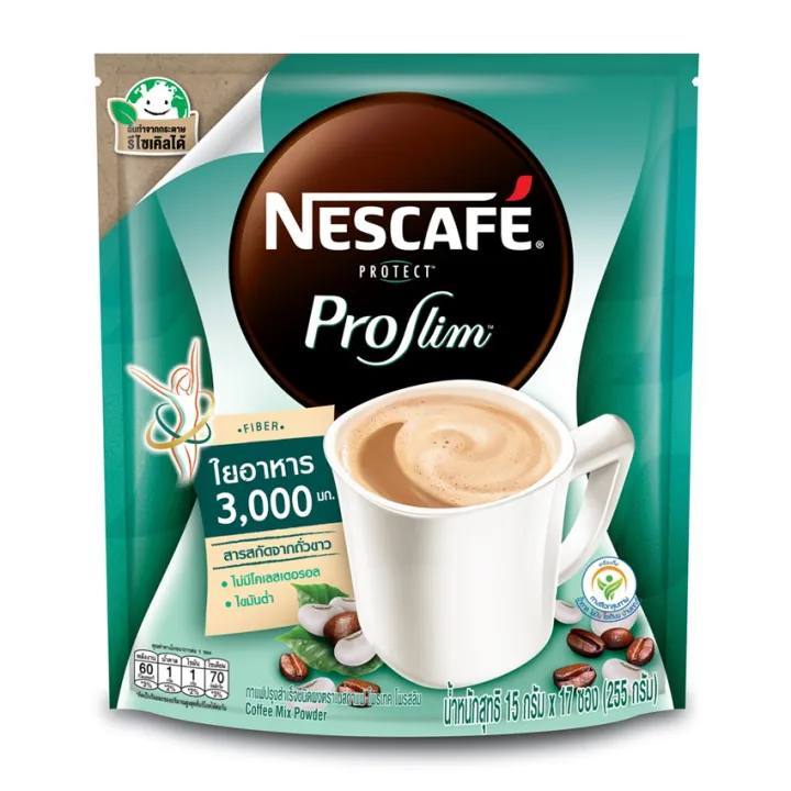 

Nescafe protect pro slim 15gr x 17 sachet