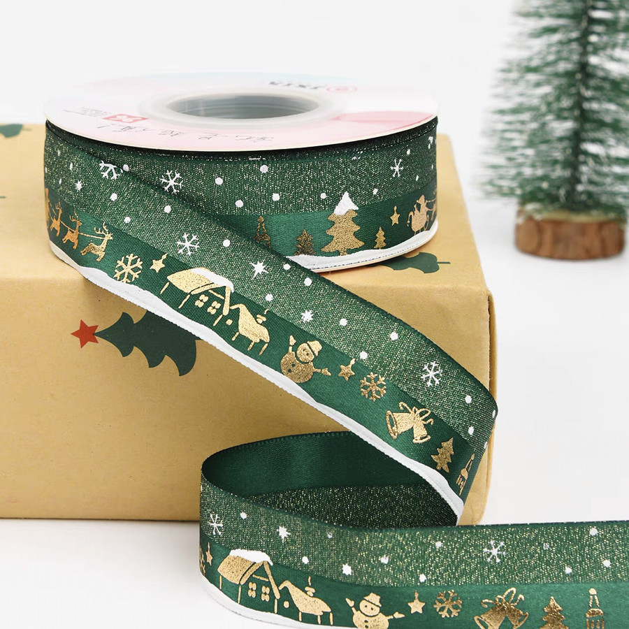 

(Harga Per 1 Roll 22 Meter) Pita Xmas Pita Natal Pita Kado Pita Hampers Natal Pita Merry Christmas