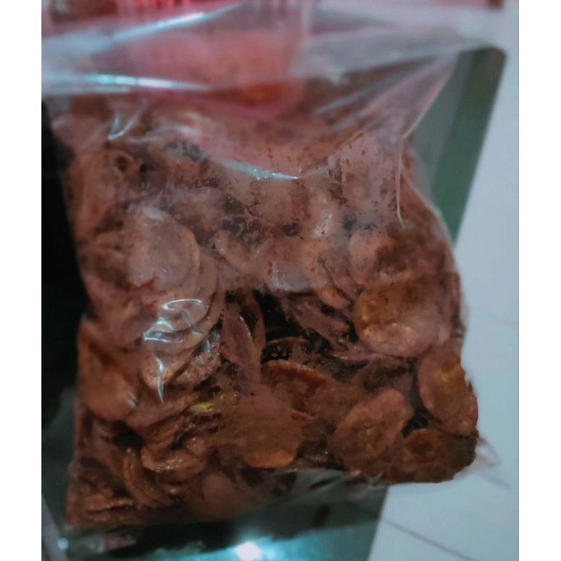 

kripik pisang coklat lumer