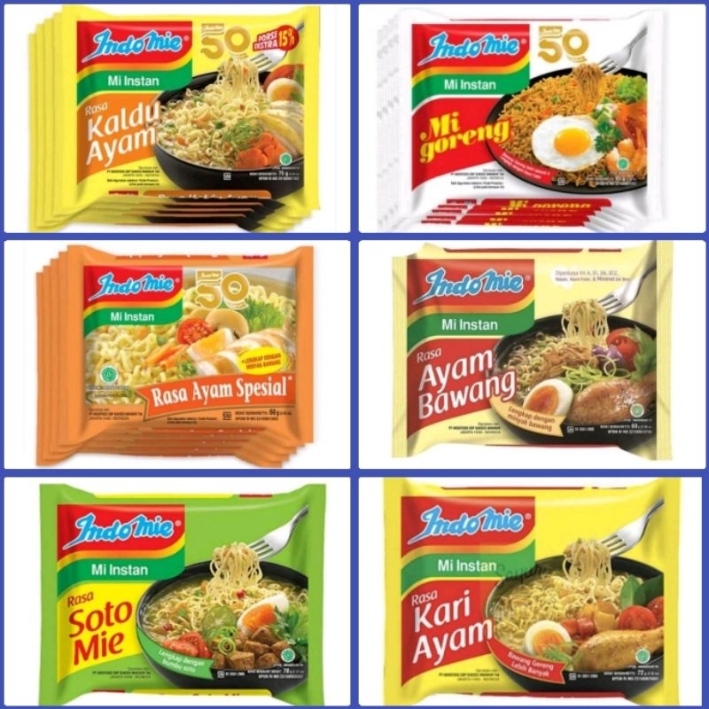 

Indomie All Varian Per 5 pcs