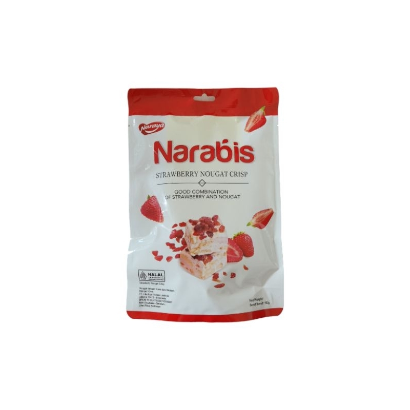 

Naraya Narabis Strawberry Nougat Crisp 90g