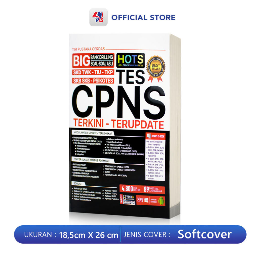 

Buku cpns 2023 2024 Best Seller Untuk Umum: Big Drilling Kisi Kisi Resmi HOTS Terkini Terupdate